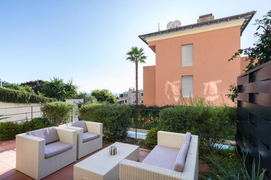 Villa Rocky - Luxury 3Br Apt In Liberty Villa.Pool,Garden,Wifi Roquebrune-Cap-Martin Dış mekan fotoğraf